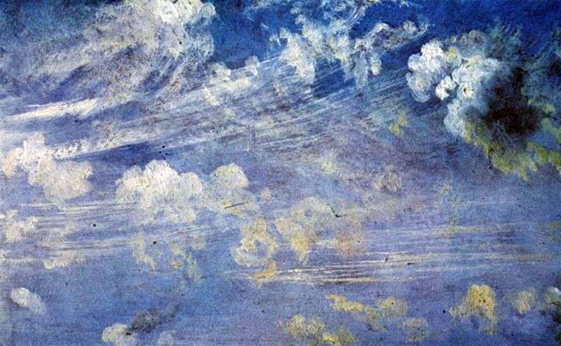 Cirrhous clouds by John Constable