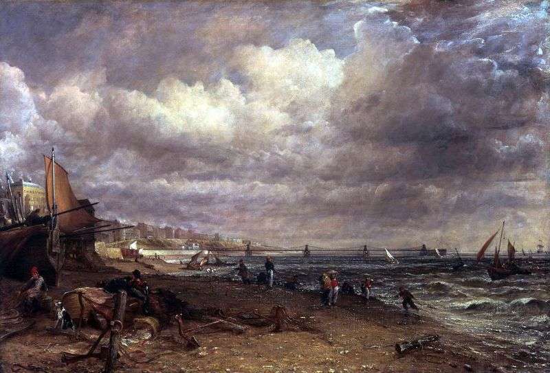 Pier in Brighton by John Constable