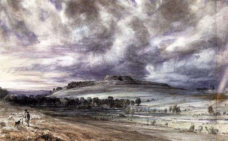 Old Sarum by John Constable