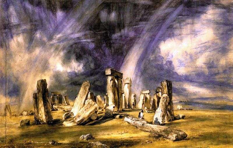 Stonehenge by John Constable