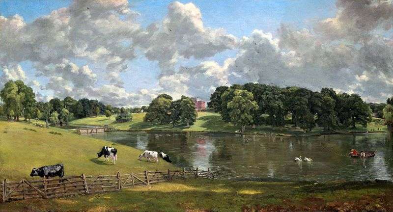 Wywenhou Park by John Constable