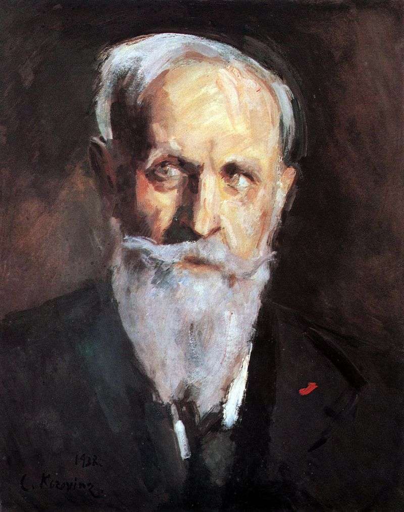 Self portrait by Konstantin Korovin