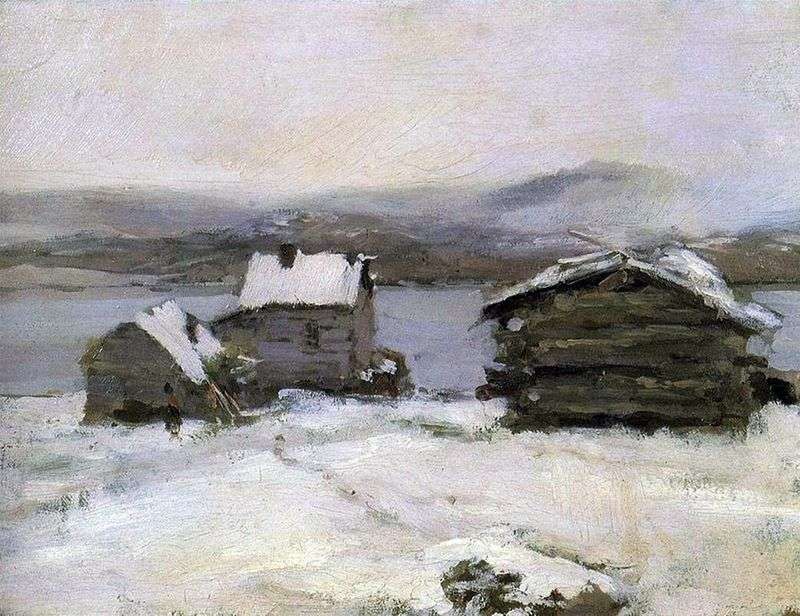 Winter in Lapland by Konstantin Korovin