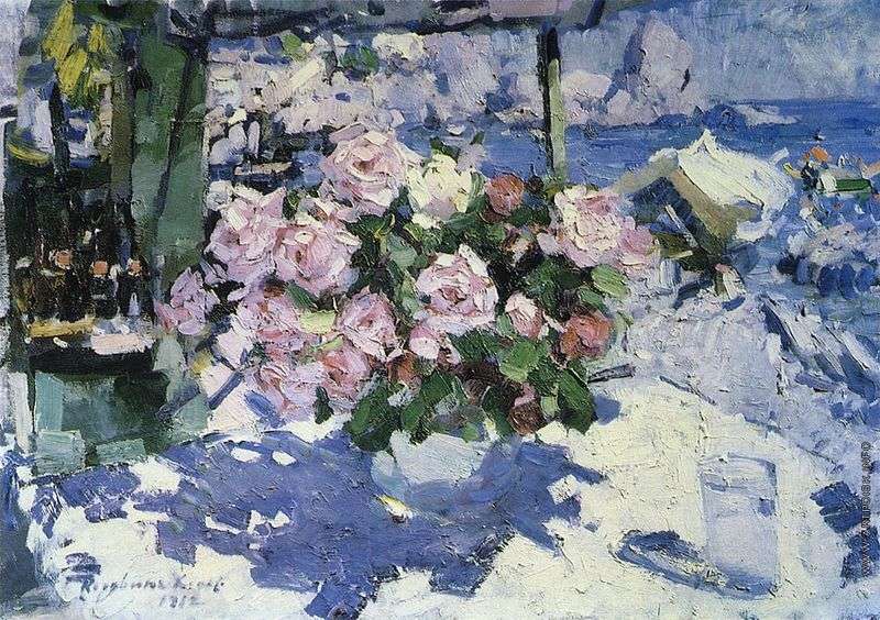 Roses by Konstantin Korovin