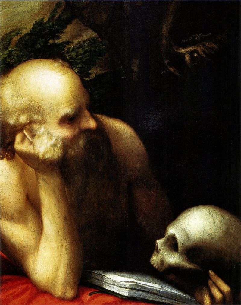 Saint Jerome by Correggio (Antonio Allegri)