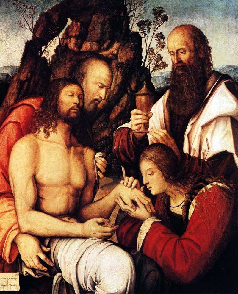 Lamentation of Christ by Girolamo Markesi da Cotignola