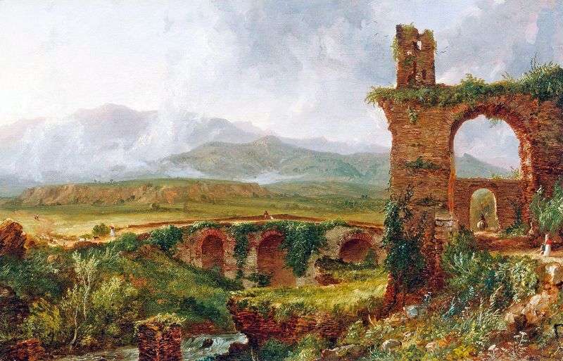 Landscape near Tivoli by Thomas Cole