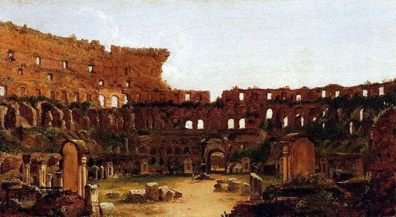 The ruins of the Coliseum by Thomas Cole