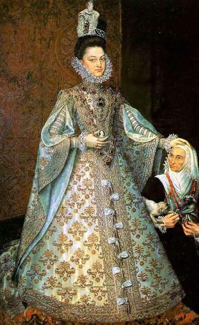 Infanta Isabel and Magdalena Ruiz by Alonso Sanchez Coelho