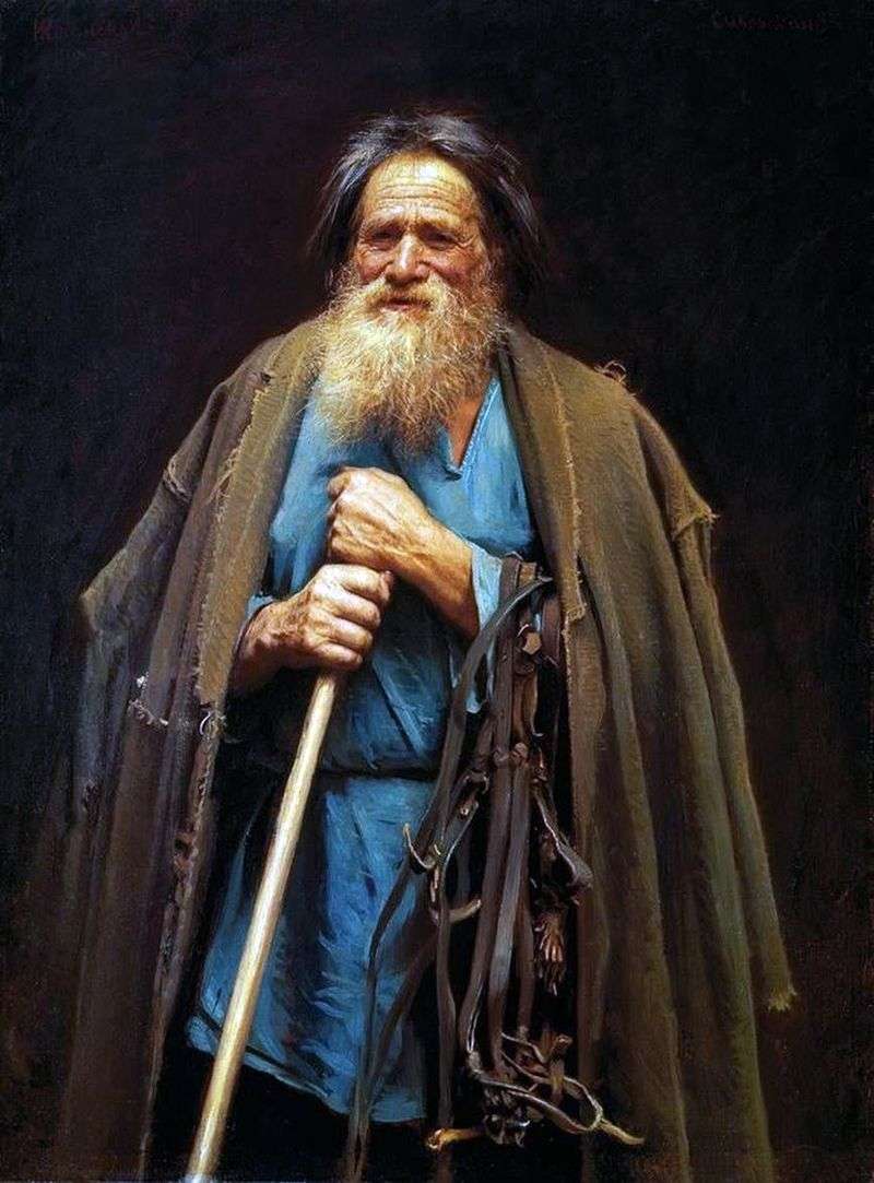 A peasant with a bridle by Ivan Kramskoy