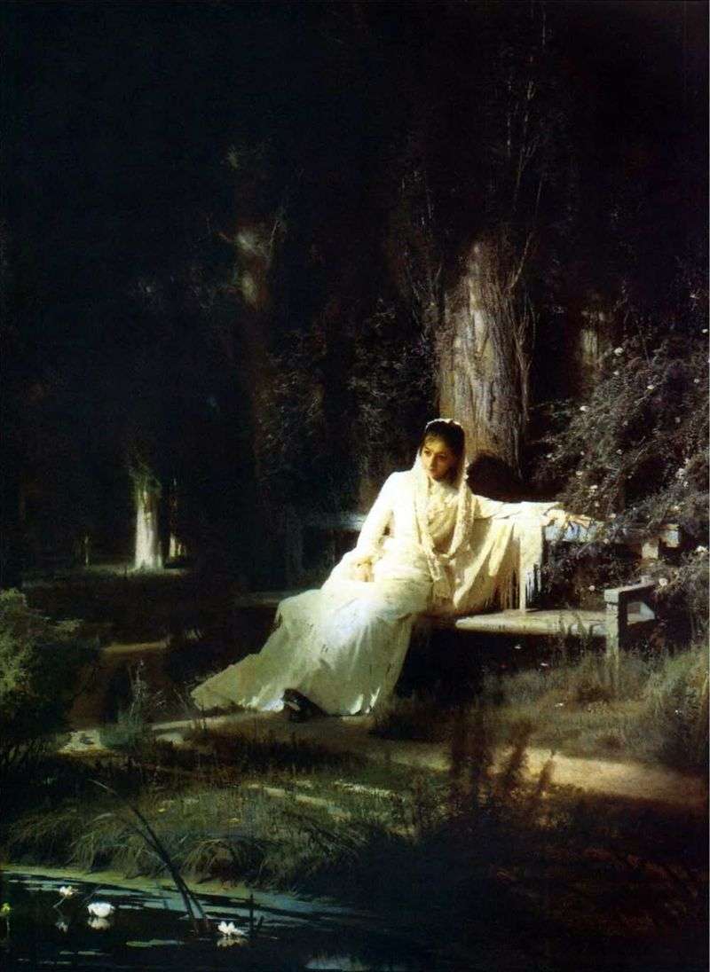 Moonlit Night by Ivan Kramskoy