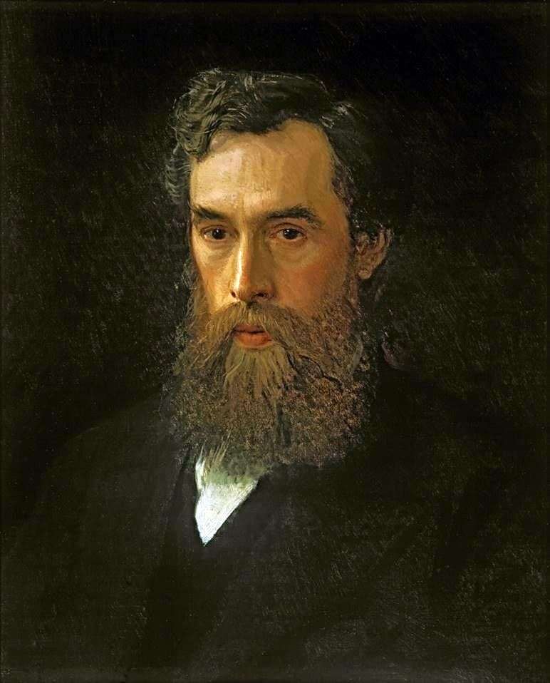 Portrait of Pavel Mikhailovich Tretyakov by Ivan Kramskoy