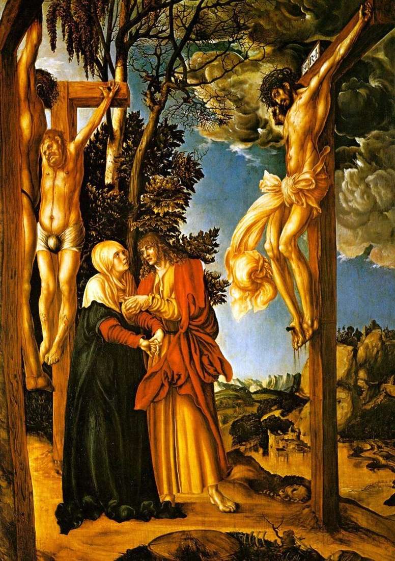 Calvary by Lucas Cranach