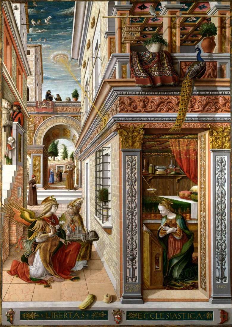 Annunciation by Carlo Crivelli