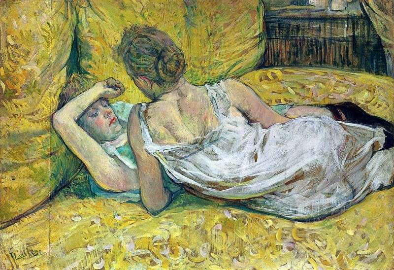 Two friends by Henri de Toulouse Lautrec