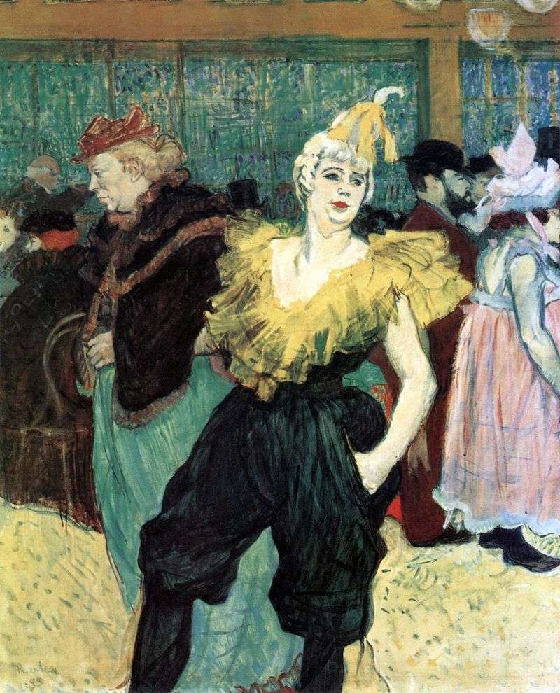 Clowness Sha Yu Kao by Henri de Toulouse Lautrec