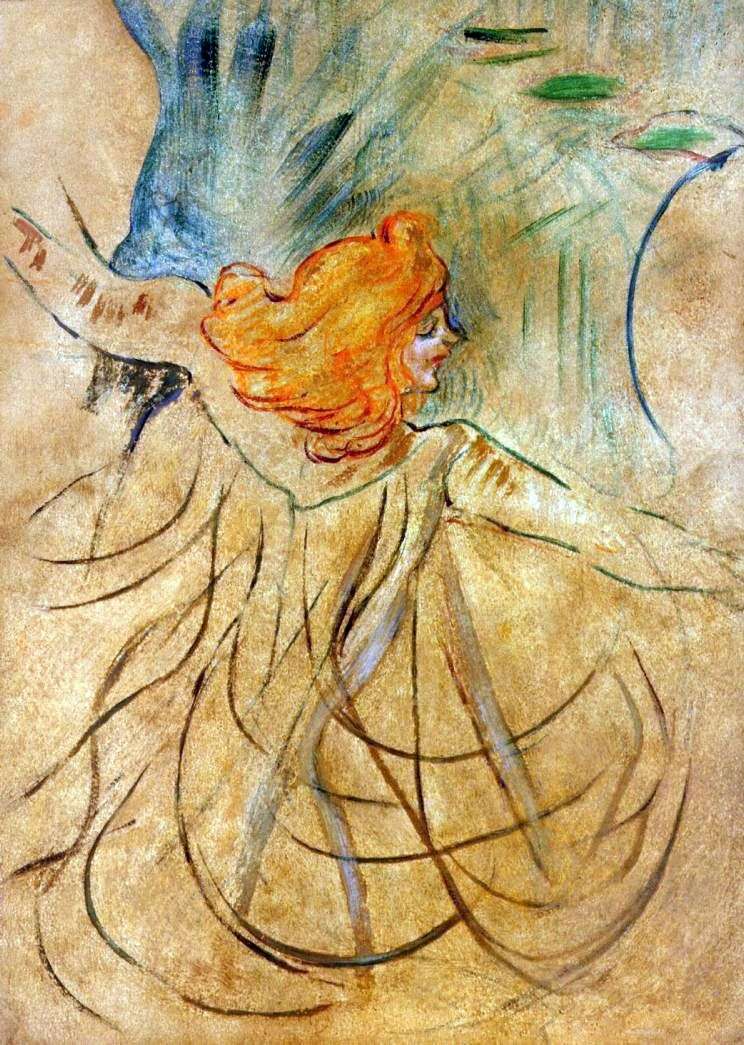 Loy Füller by Henri de Toulouse Lautrec