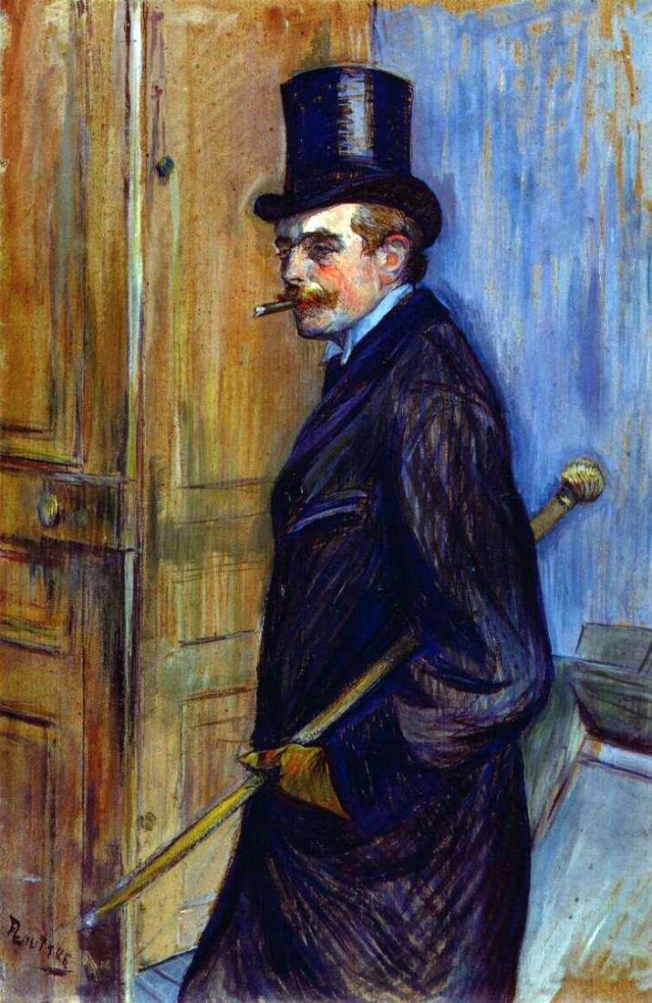 Portrait of Louis Pascal by Henri de Toulouse Lautrec