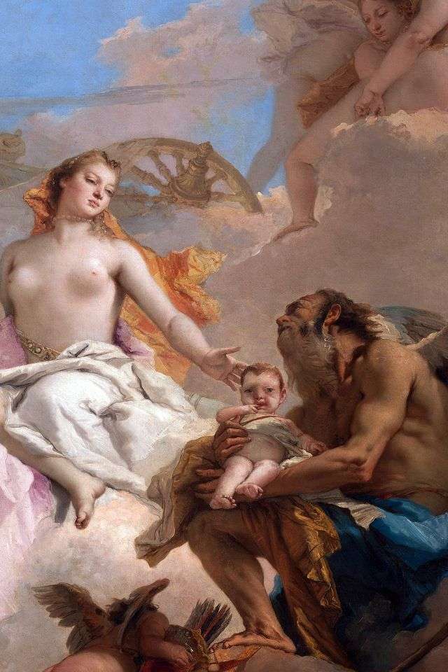 Allegory with Venus and Time by Giovanni Battista Tiepolo