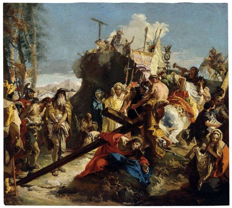 The Way to Calvary by Giovanni Battista Tiepolo