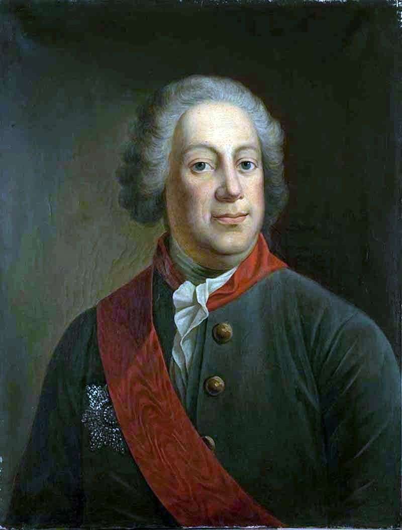 Portrait of Baron IA Korf, President of the Imperial Academy of Sciences by Ivan Tyurin