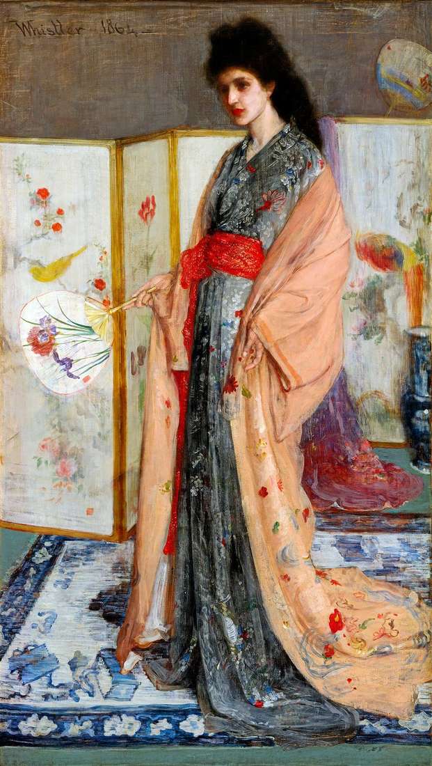 Princess of the Porcelain Country by James Whistler