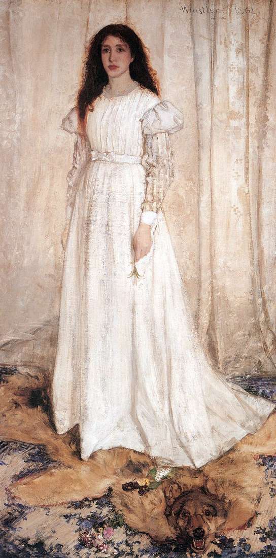 Symphony in White No. 1: Girl in White by James Whistler