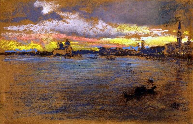 Storm by Sunset   James Whistler