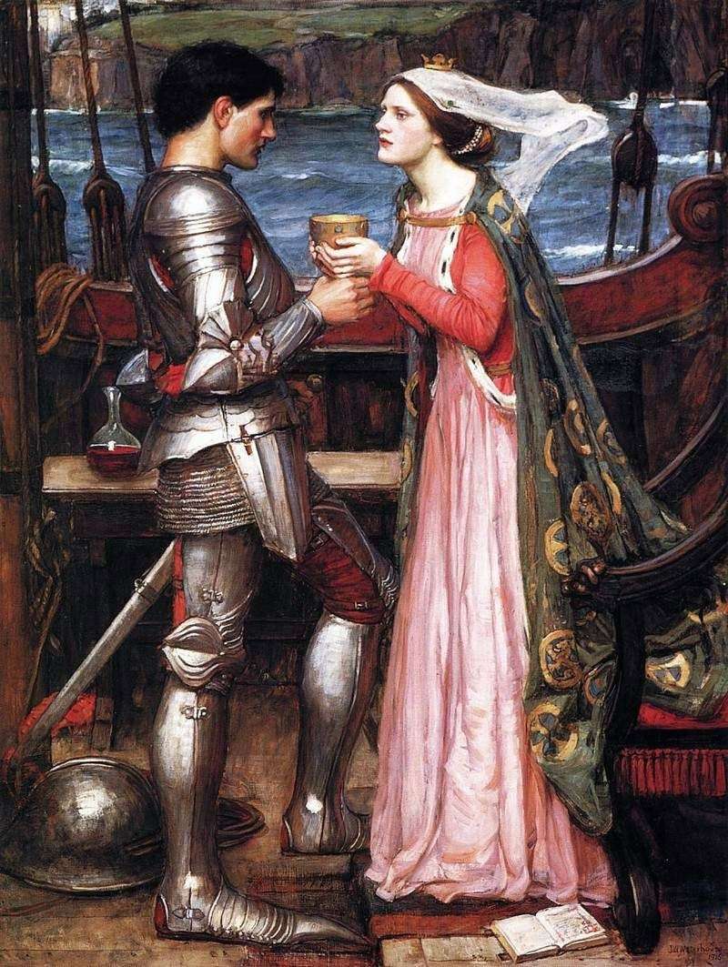 Tristan and Isolde by John Waterhouse