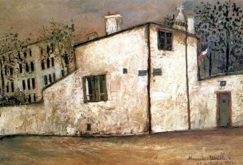 Berlioz House by Maurice Utrillo