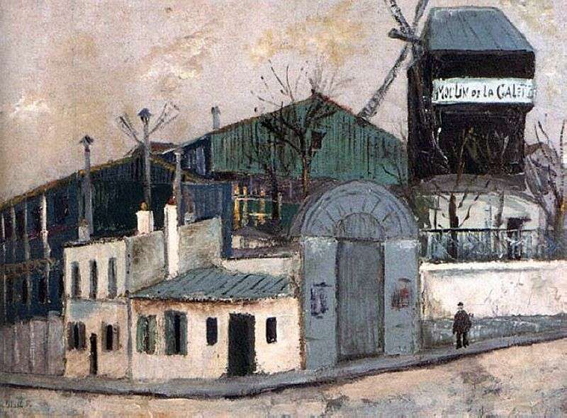 Moulin de la Galette by Maurice Utrillo