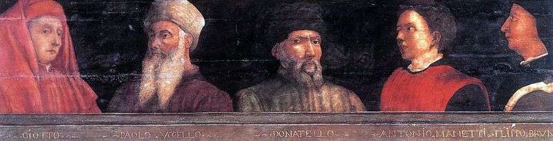 Founders of the Florentine school by Paolo Uccello