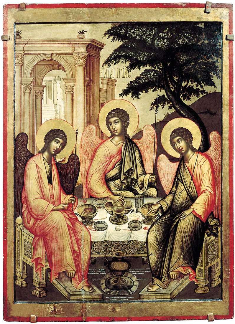 The Trinity of the Old Testament by Simon Ushakov