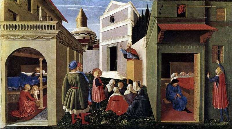 Perugia triptych by Angelico Fra