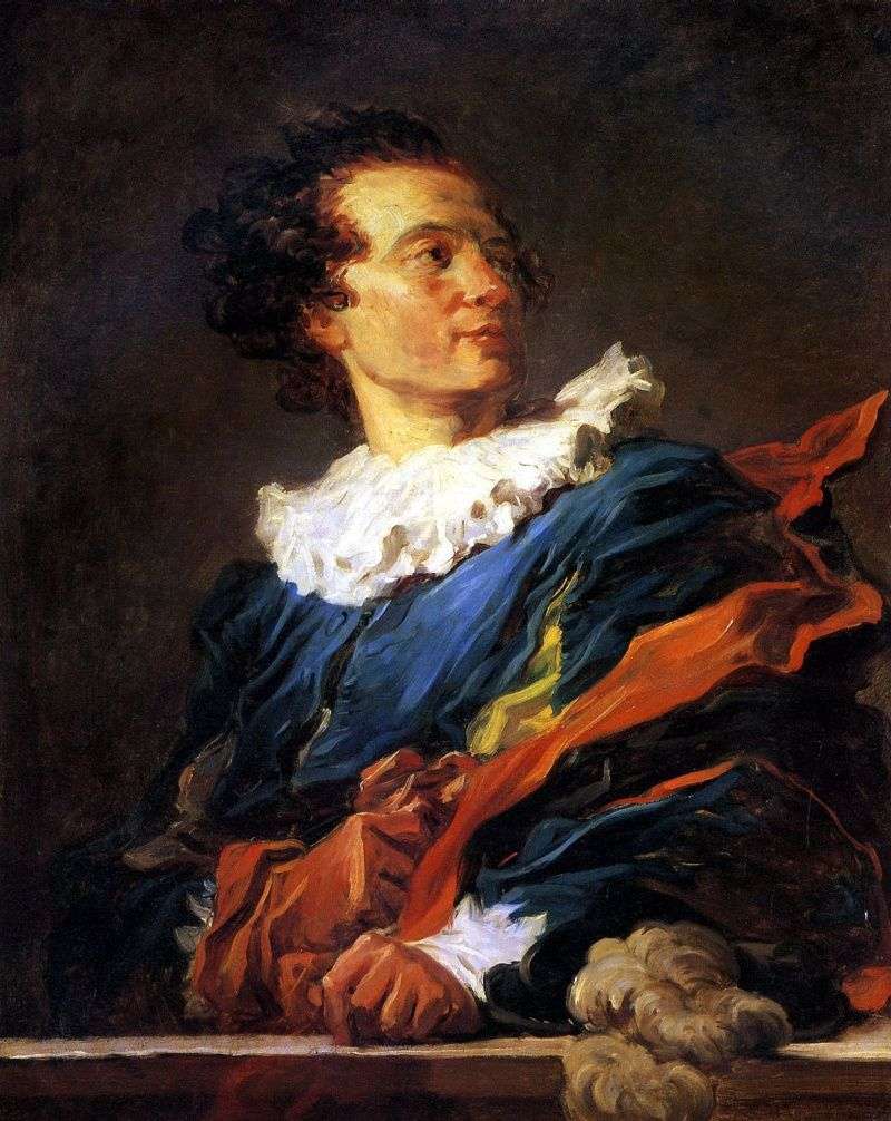 Jean Claude Richard, abbe Saint Non by Jean Honoré Fragonard