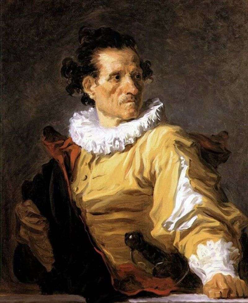 Portrait of the Warrior by Jean Honore Fragonard