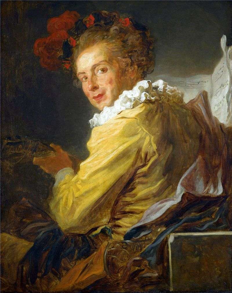 Portrait of Louis Richard de La Bretes by Jean Honore Fragonard