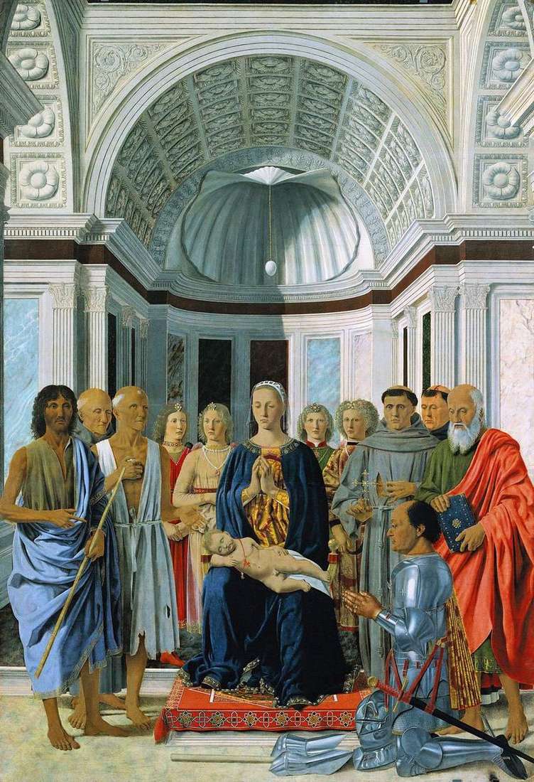 Altar of Montefeltro by Piero della Francesca