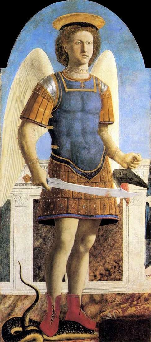 Archangel Michael by Piero della Francesca