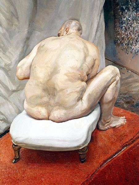 Naked Man by Lucien Freud