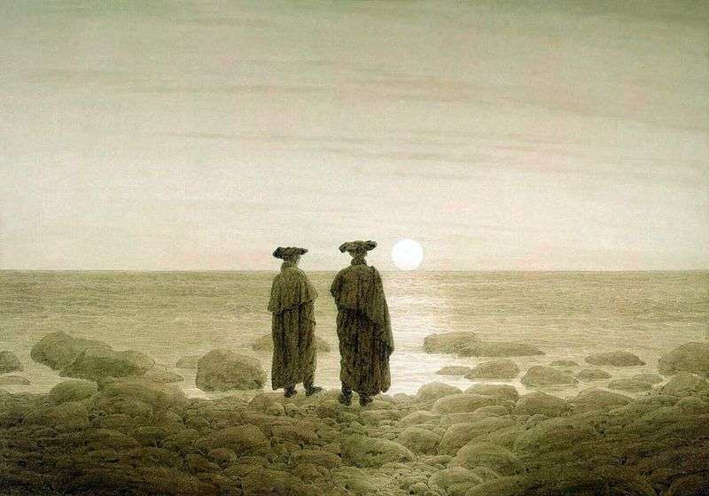 Moonrise by Caspar David Friedrich