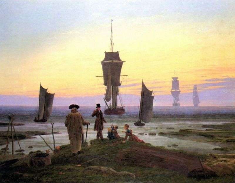 Steps of life by Caspar David Friedrich