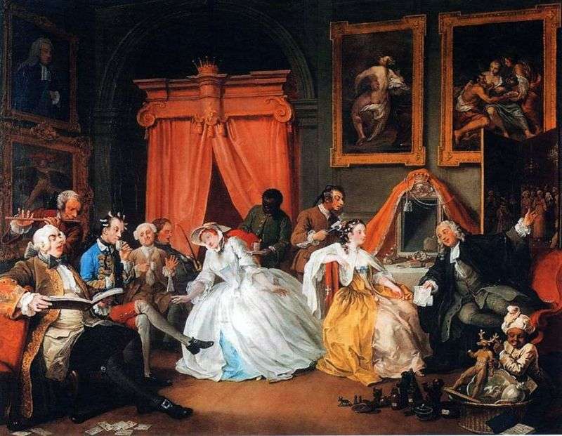 Boudoir of the Countess by William Hogarth