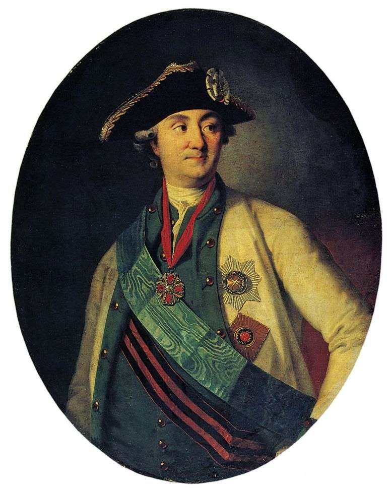 Portrait of Count A. Orlov Chesmensky by Karl Ludwig Christinek