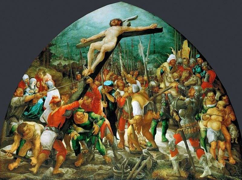 The Exaltation of the Cross by Wolf Huber