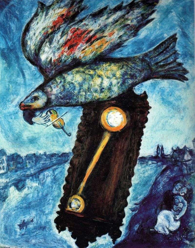 Time is a river without shores by Marc Chagall