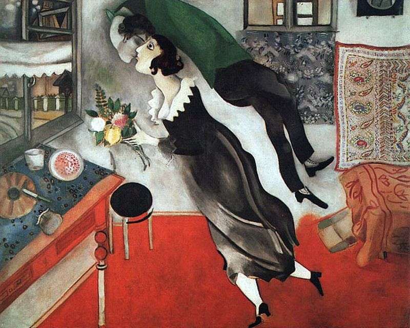 Birthday by Marc Chagall