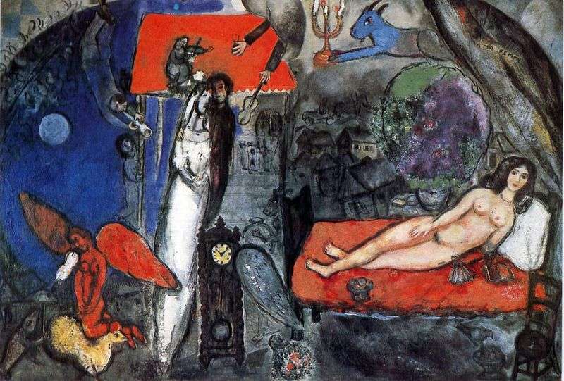 My wife by Marc Chagall