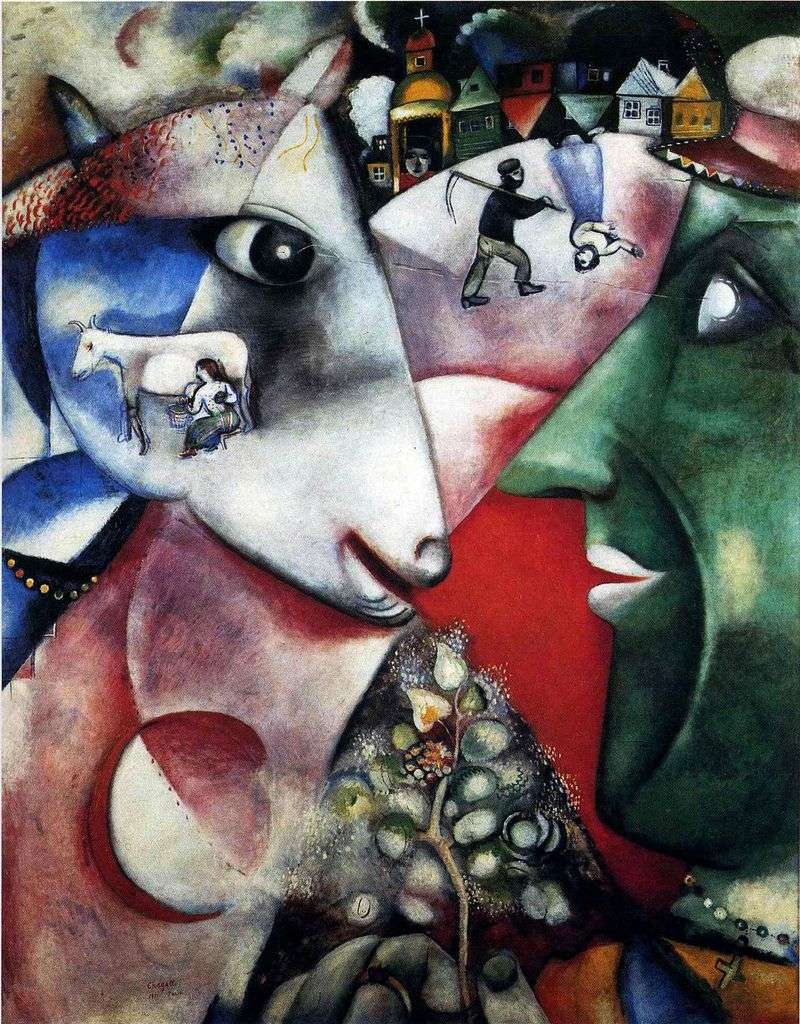 I and the Village by Marc Chagall