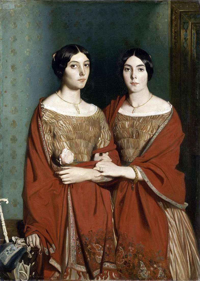 Two sisters by Theodore Chasserio